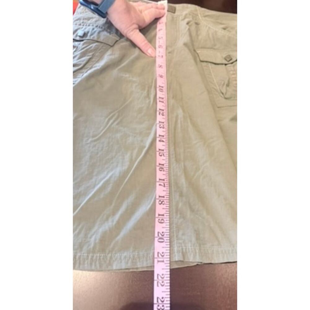 Y2K 00s Low Rise Mountain Hardware Hiking Skirt 8 Olive Green Gorpcore Outdoors - Picture 9 of 11